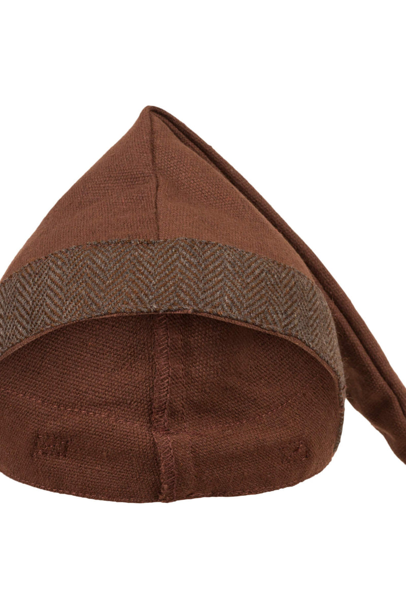 Gorro vikingo Toki, marrón