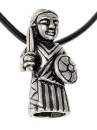 Amuleto Valkyrie Harby, bronce plateado