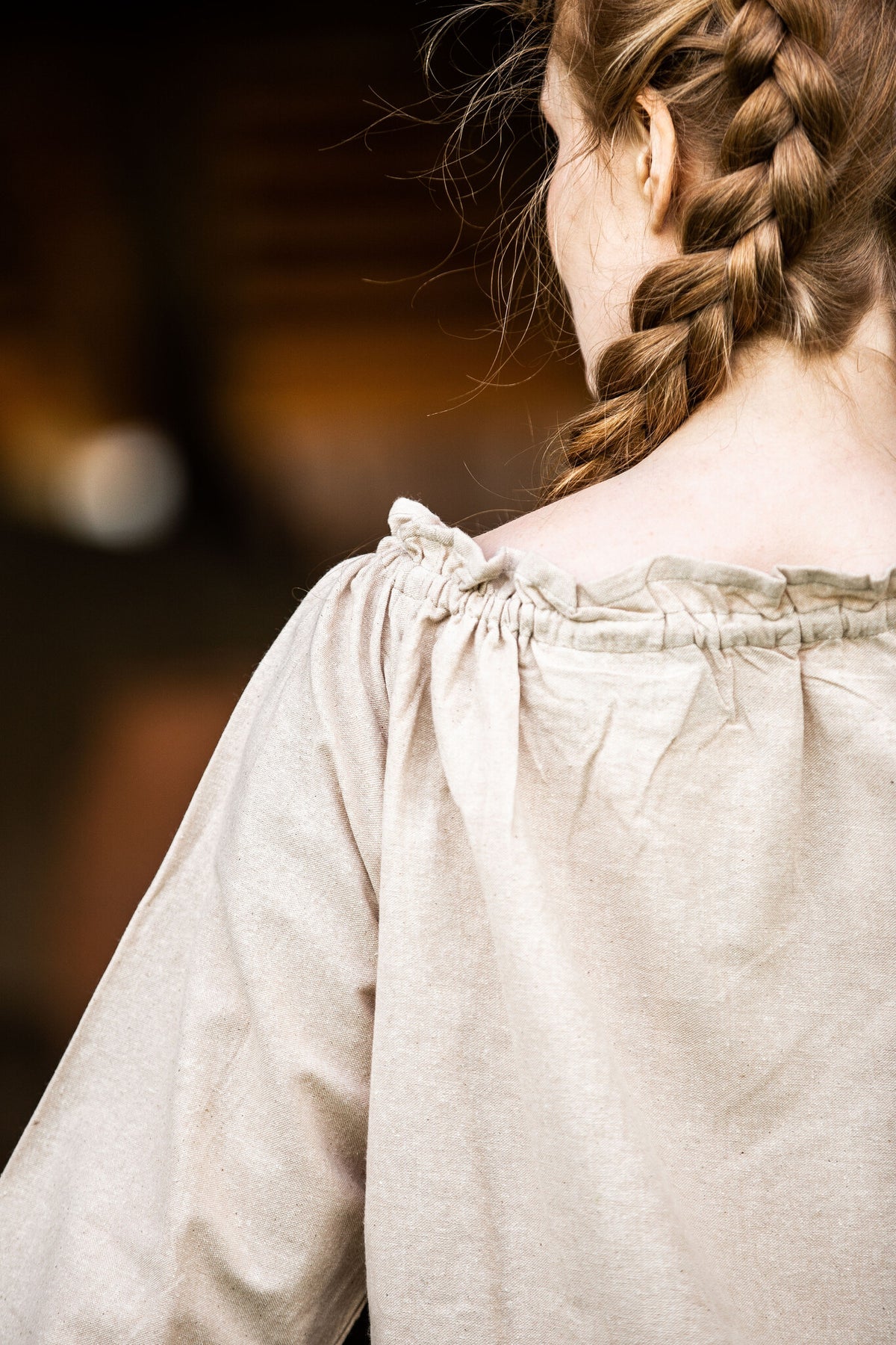 Suknia Alina, naturalna 