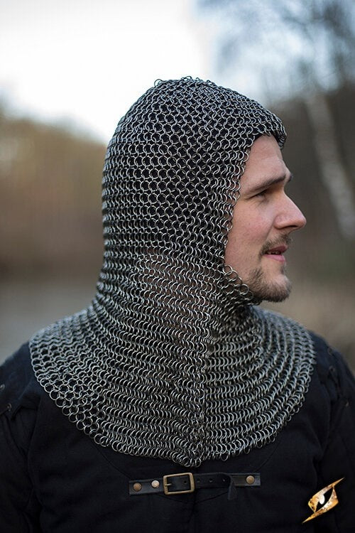 Cotta di maglia (coif) Alaric, 9 mm