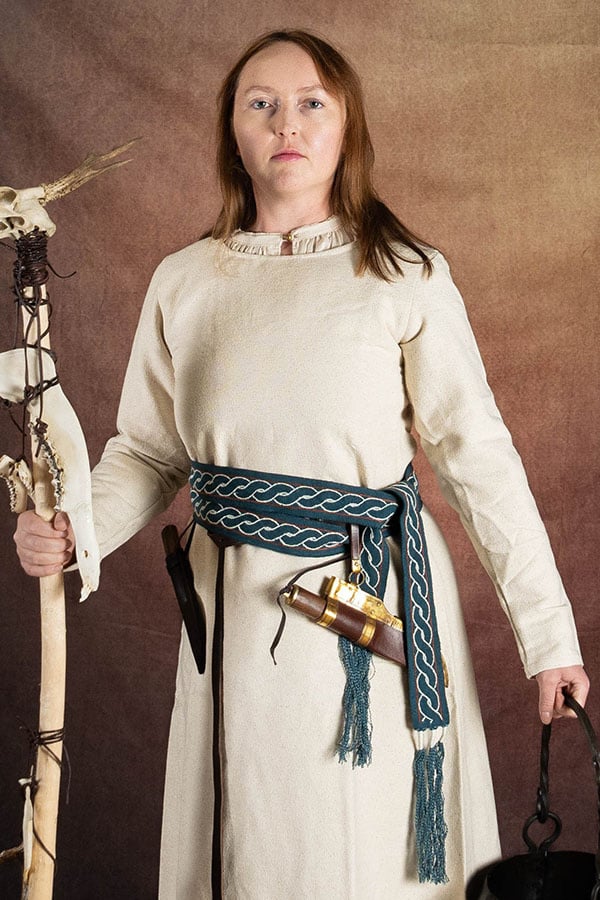 Viking Gürtel Elina, blau, 235 cm