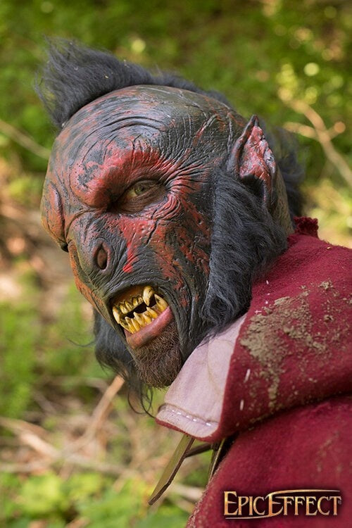 Masque d’orque rouge