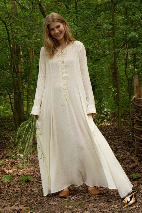 Cotehardie Isobel, hvid