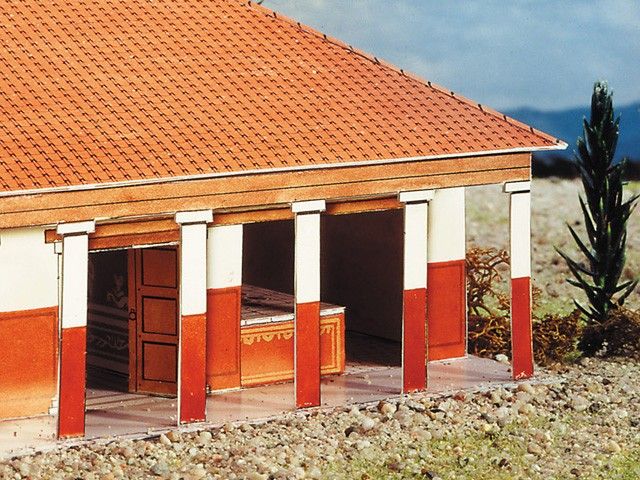 Maquette villa romaine