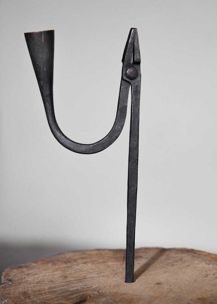 Candelabro forjado a mano