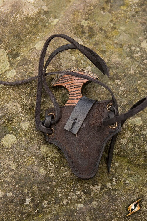 LARP Faustdolch mit Halter, schwarz