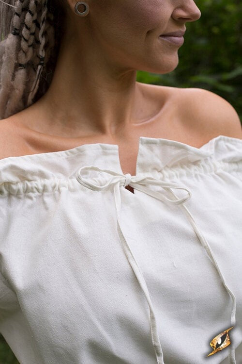 Piratenblouse Reid, wit