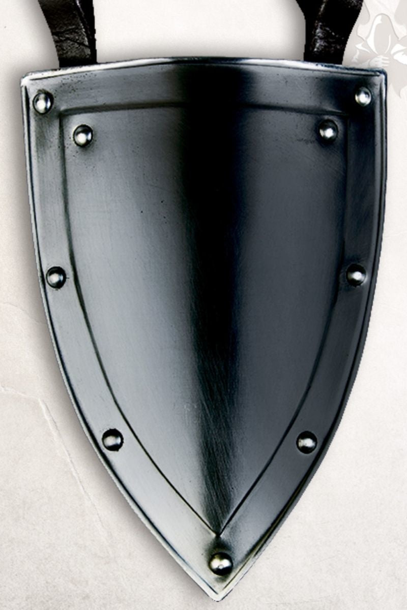 Tassets Balthasar, blackened, 1.2 mm