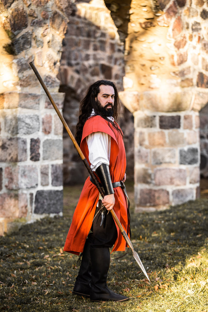 Sopravveste da uomo, rossa