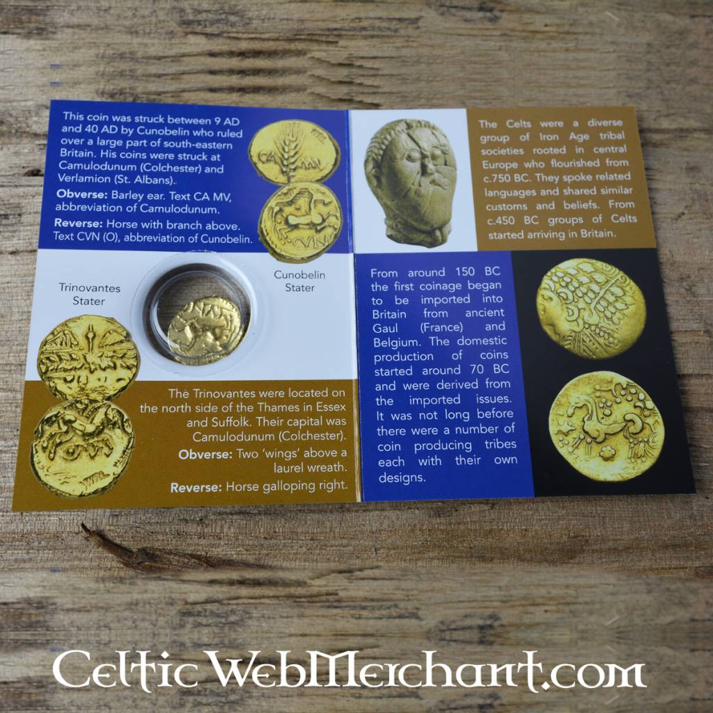 Celtic coin Cunobelin
