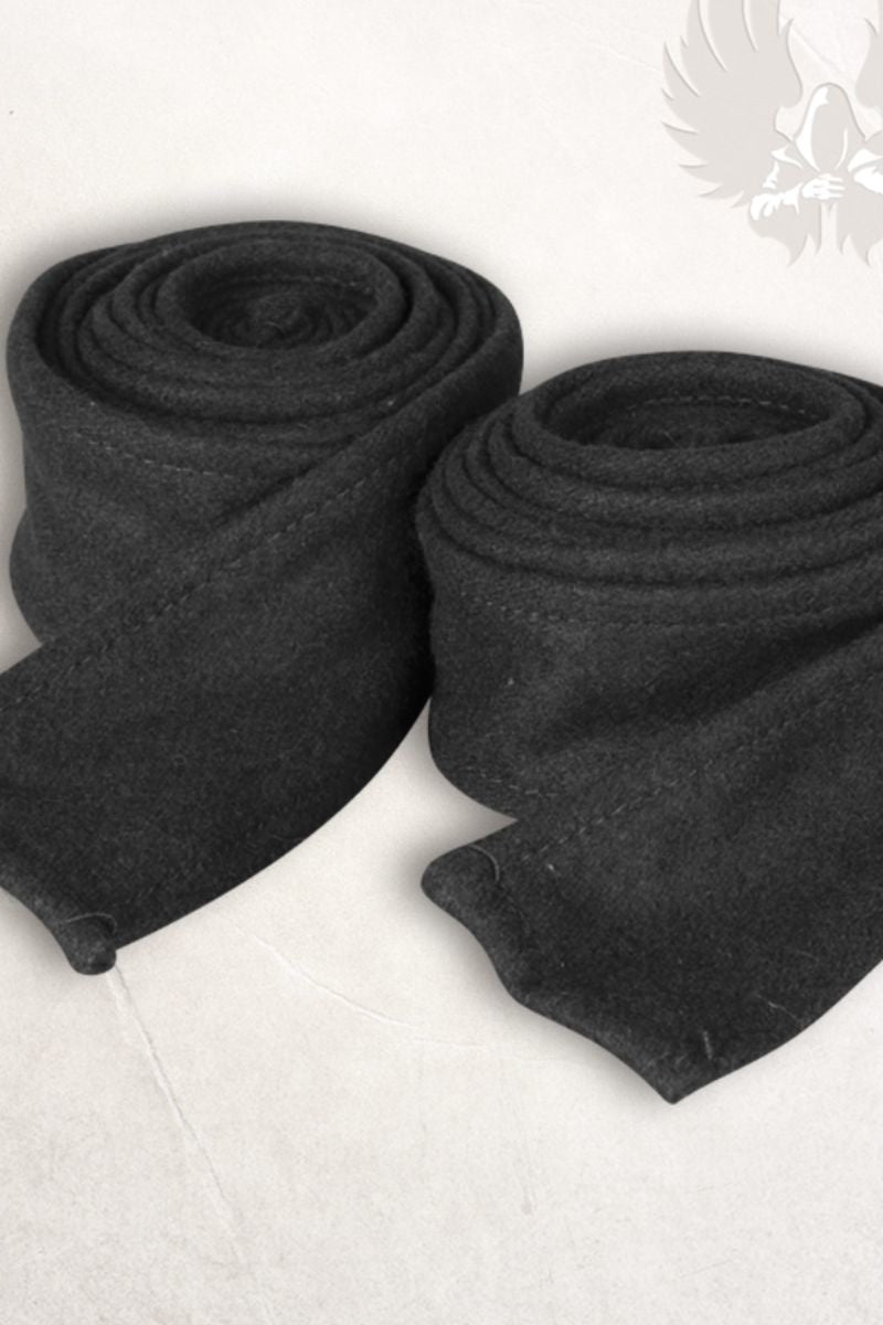 Armwickel Hamond, Wollmischung, schwarz