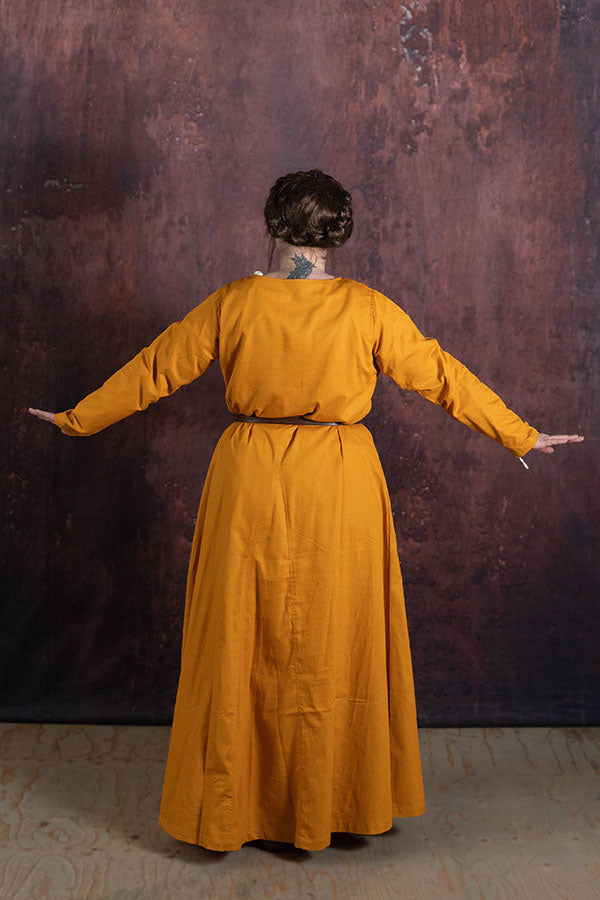 Vikingekjole Milla, gul