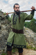 Tunique viking Farulfr, vert