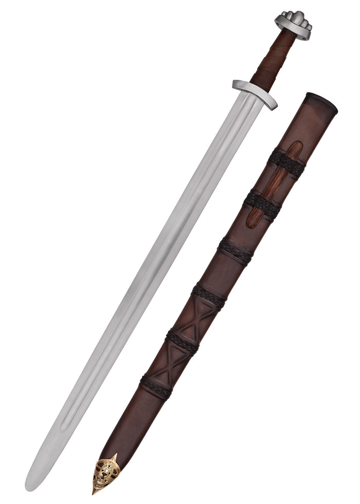 10th century Viking sword , blunt (battle-ready)