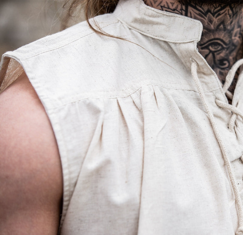 Middeleeuws hemd Louis, creme