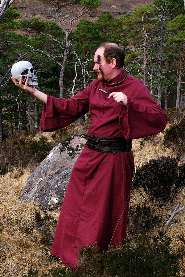 Bliaut Abraxas, vinröd