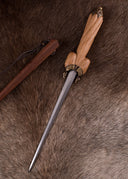 Dagger z kulistą głowicą XVI wieku, półostry