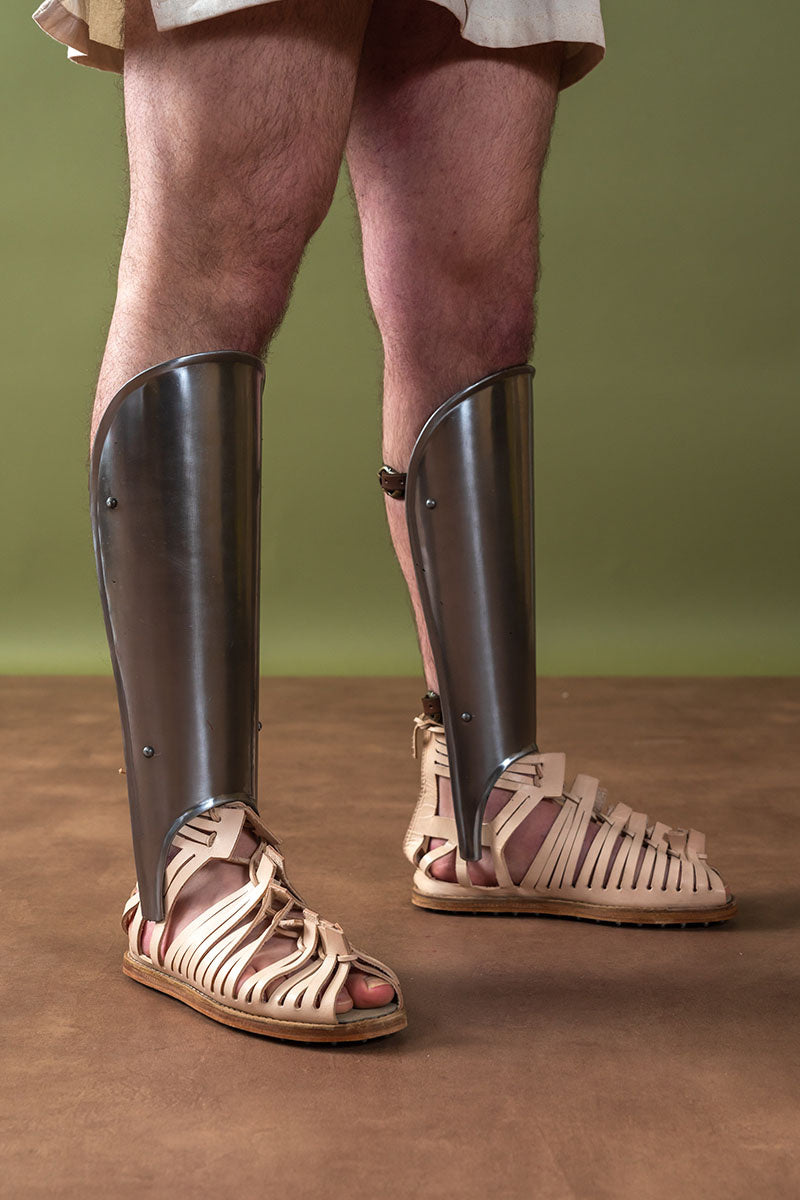 Caligae con clavos, tipo Castleford/Valkenburg, marrón