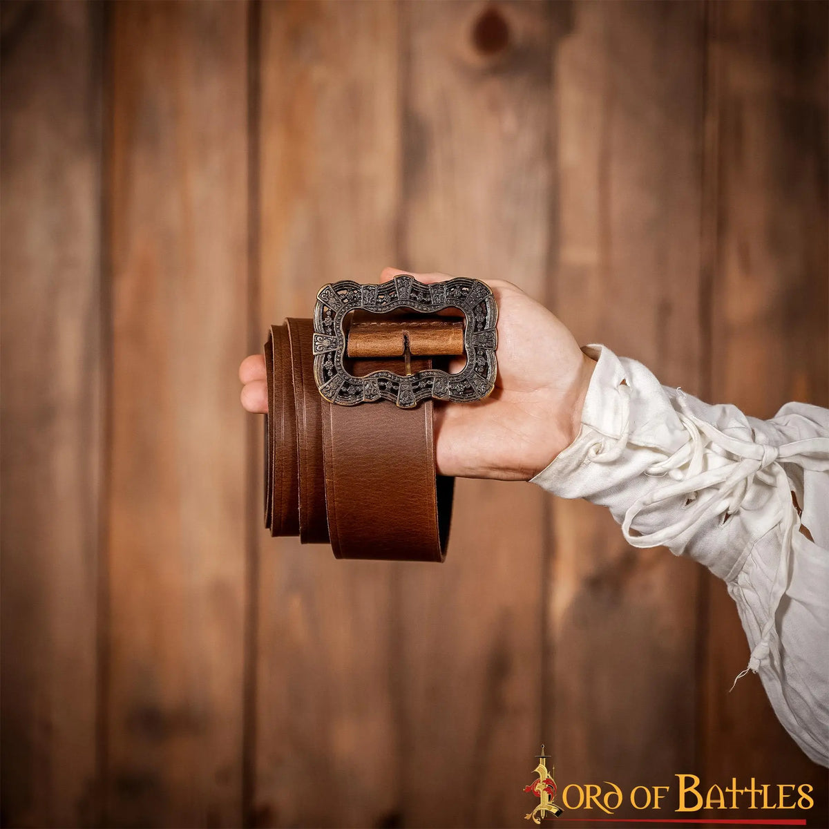 Ceinture de pirate Bastian, 130 cm, marron