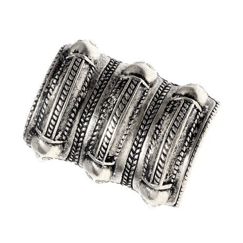 Germaanse IJzertijdring Segerstad, verzilverd brons
