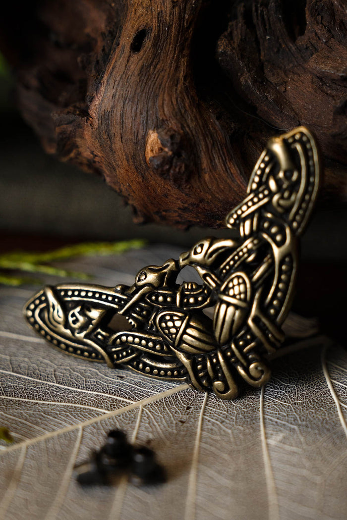 Celtic book fitting (set of two pieces)