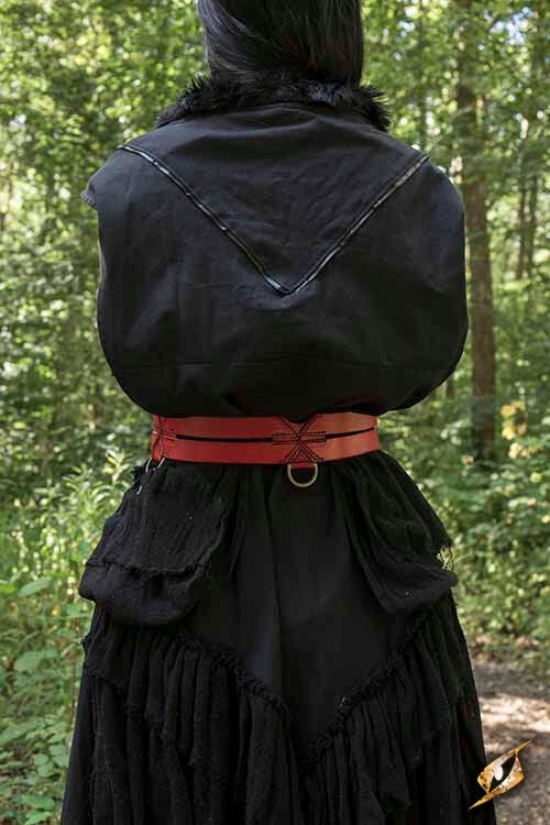 Twin X bälte, röd, 110 cm