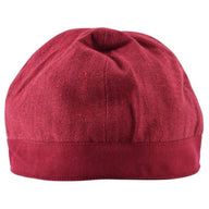 Bonnet Birka, motif chevrons, rouge