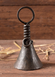 Campana in ferro forgiata a mano