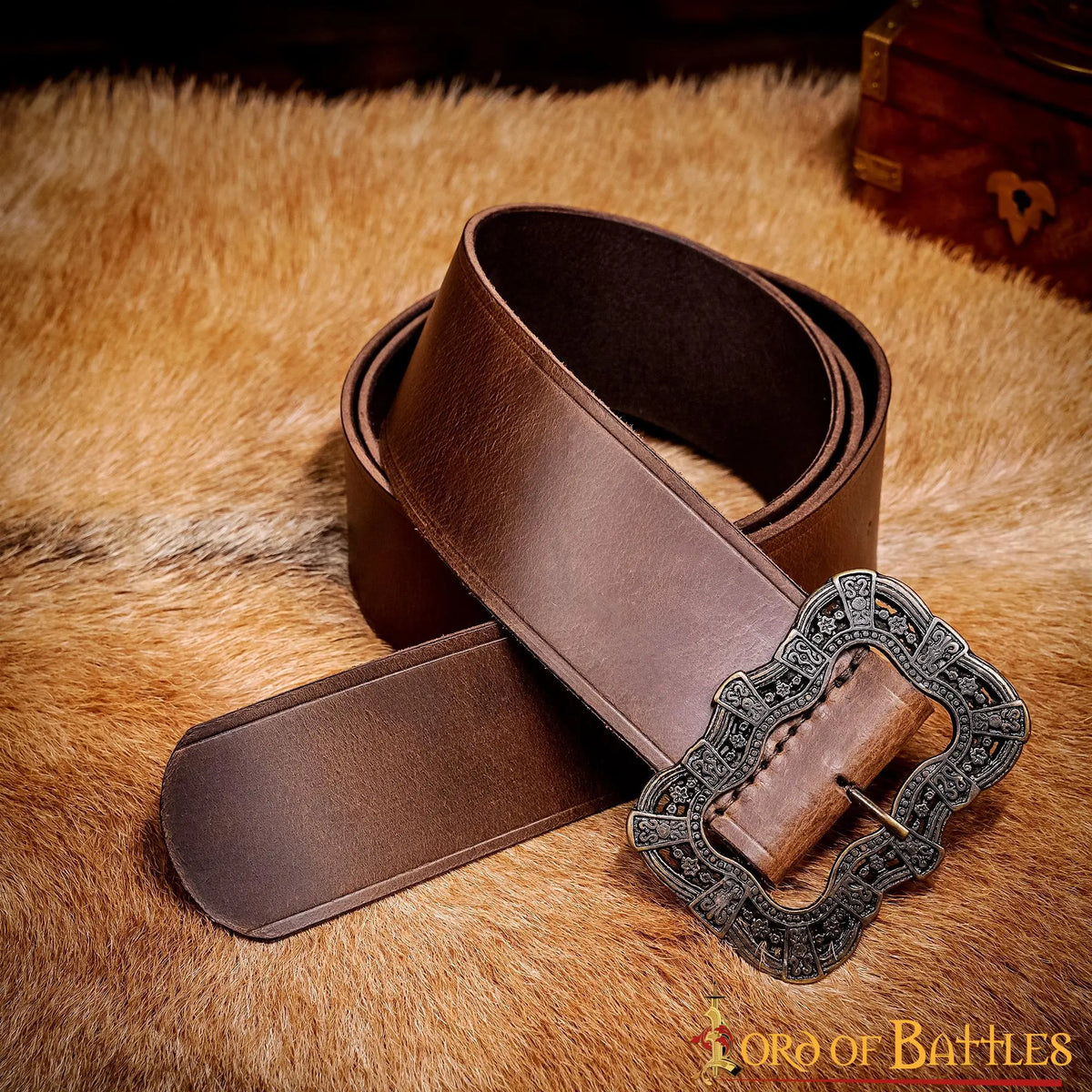 Ceinture de pirate Bastian, 130 cm, marron