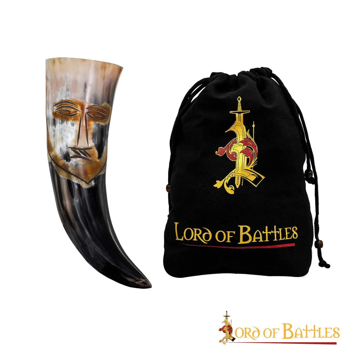Asatru drinking horn, 500-650 ml