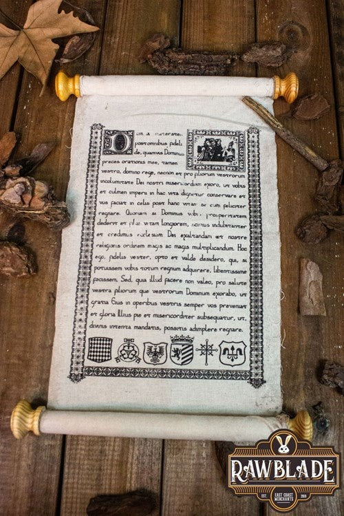 Mittelalterliche Buchrolle