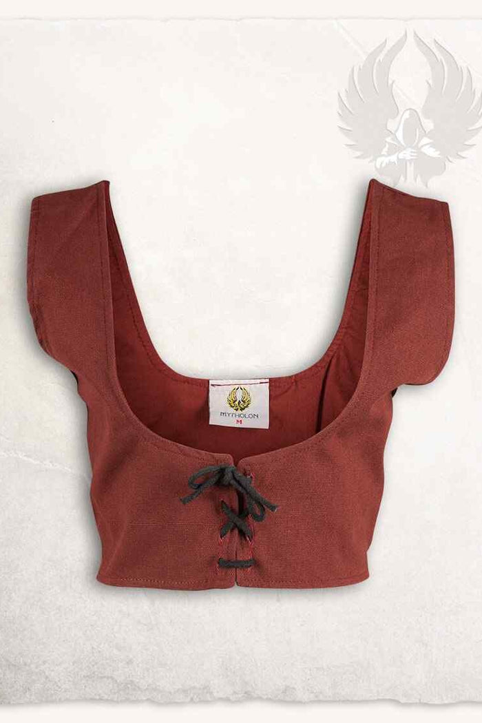 Annabelle bodice, burgundy