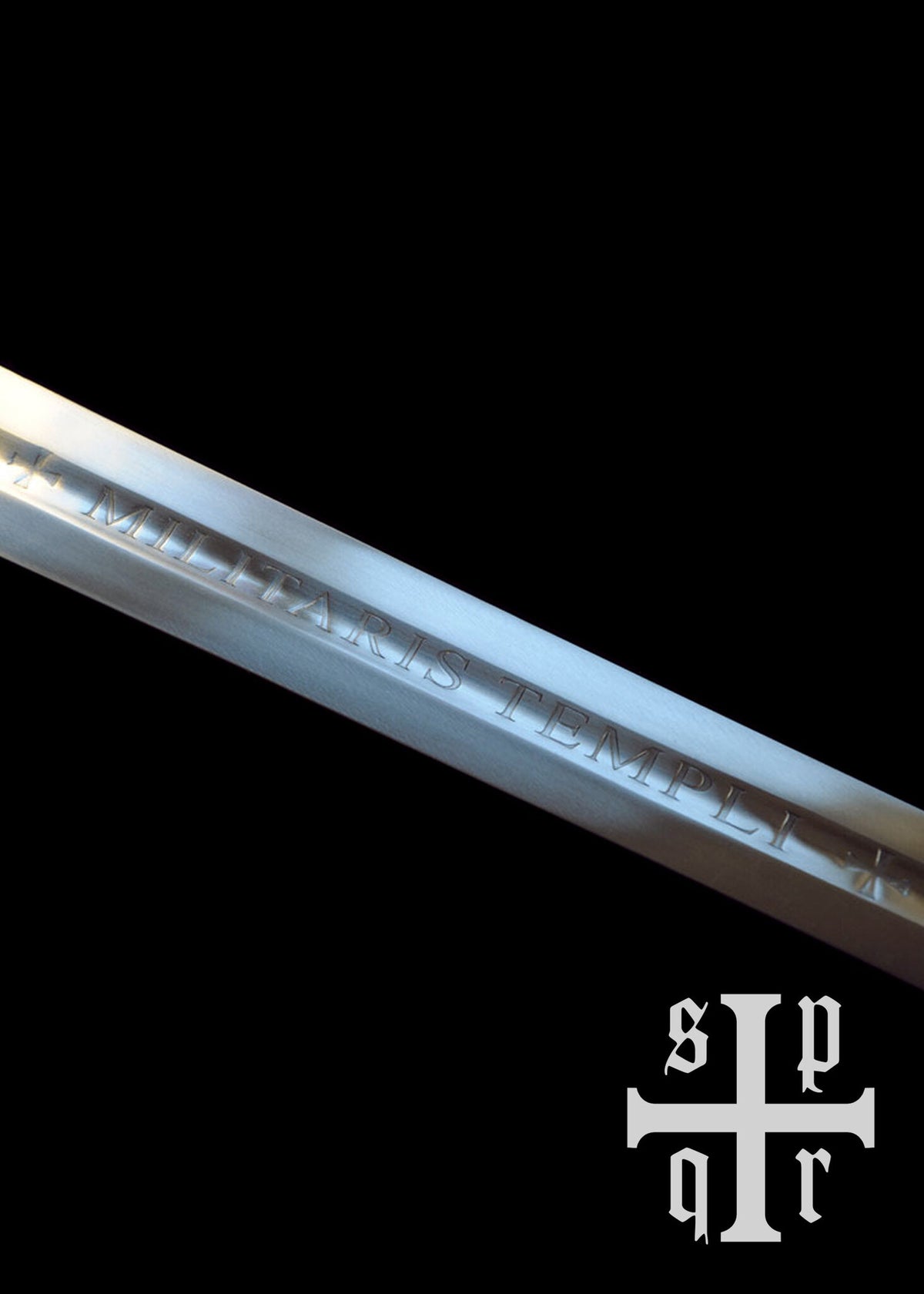 Tempelriddersværd Milites Templi, sløvt (battle-readyt)