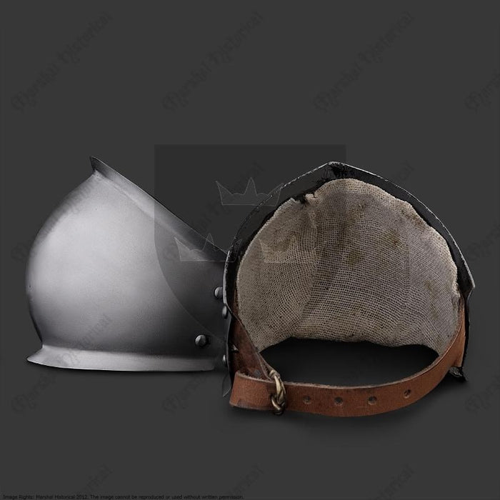 14th-15th century couters, elbow cops, 1.6 mm