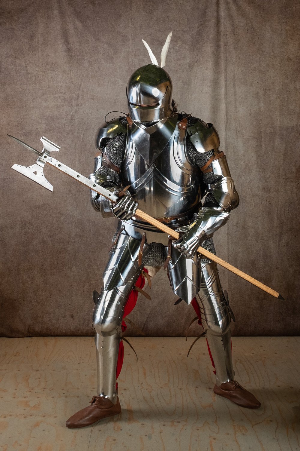 Gotisk benharnisk (1460–1500), 1,6 mm