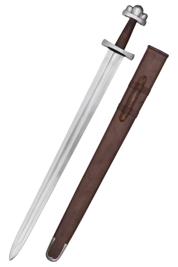 10th century Viking sword Petersen type S, semi-sharp