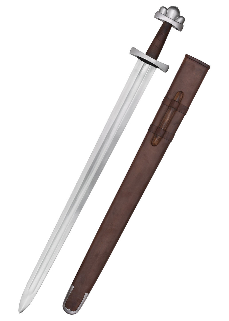 10th century Viking sword Petersen type S, semi-sharp
