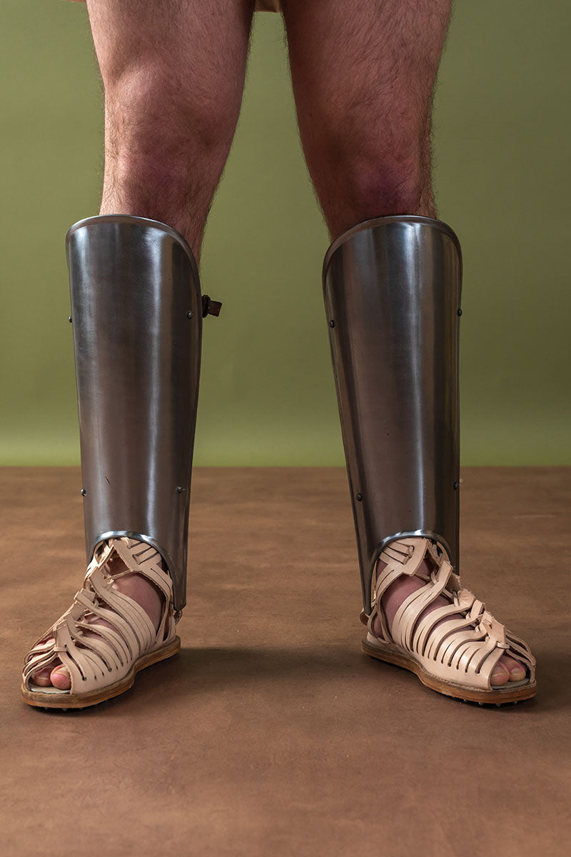 Caligae con clavos, tipo Castleford/Valkenburg, marrón