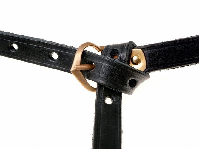 Cinturón Beaufort siglos XIV–XV, negro, 151 cm