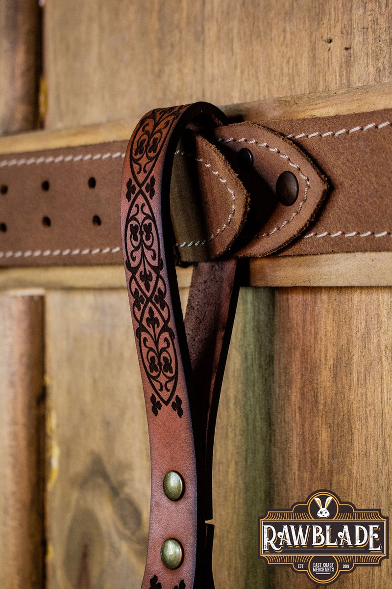 Uchwyt pierścieniowy Lancaster – brązowy