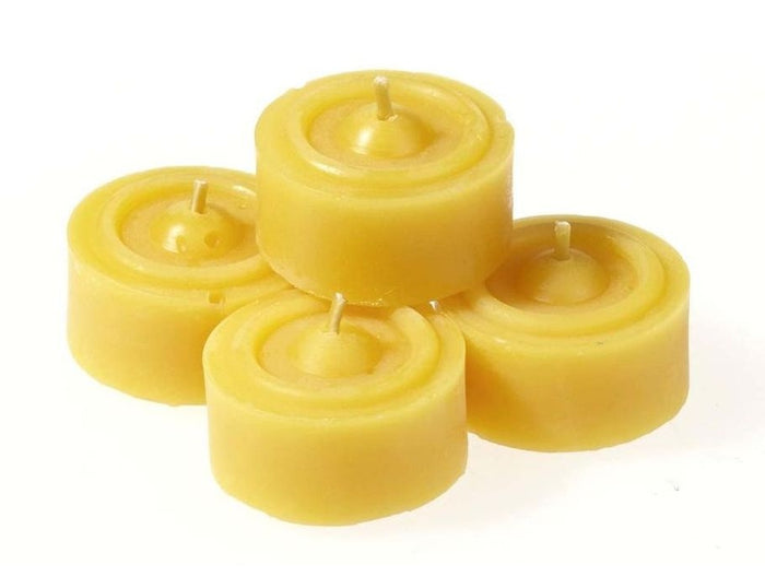 Podgrzewacze z wosku pszczelego, zestaw 10 sztuk