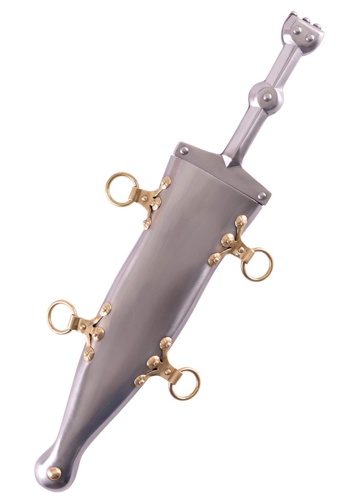 Pugio, type 2, halvskarpt