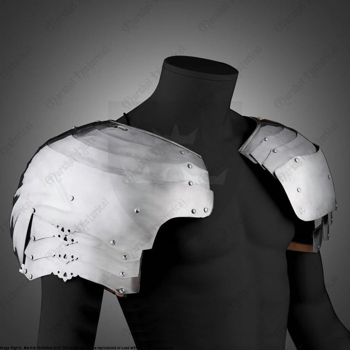 Gotische Pauldrons 1460–1500, 1,6 mm