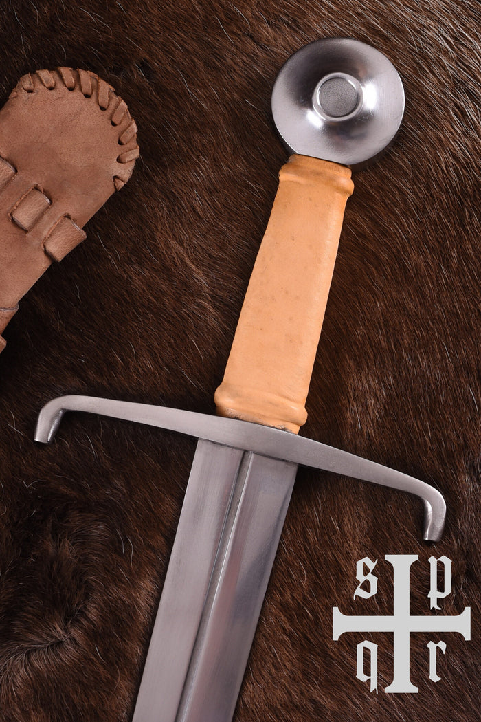 Middelalderligt enhåndssværd ca. 1310, Royal Armouries, sløvt (battle-readyt)