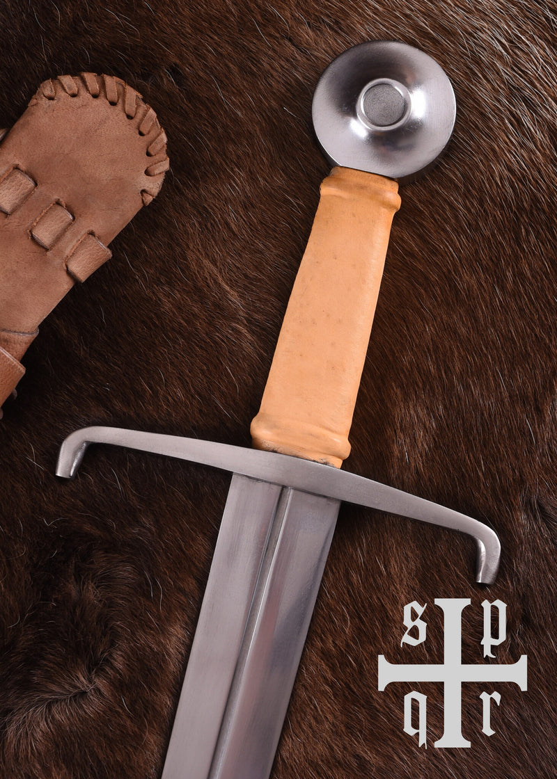 Medeltida enhandsvärd 1310, Royal Armouries, trubbigt, battle-readyt