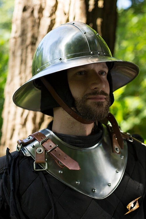 Mittelalterlicher Gorget Warrior, 1 mm