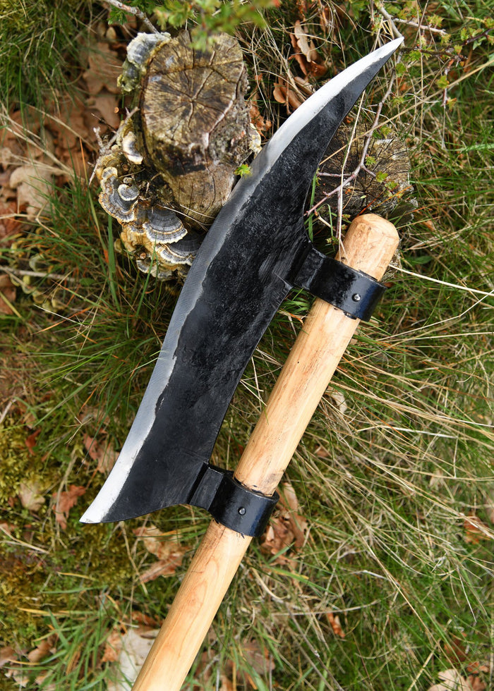 15th century voulge, semi-sharp