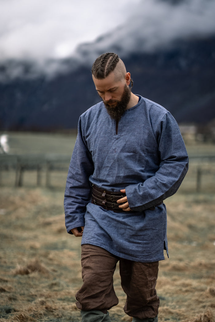 Wikinger Tunika Torsten, blau