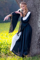 Noble embroidered dress Loretta, black