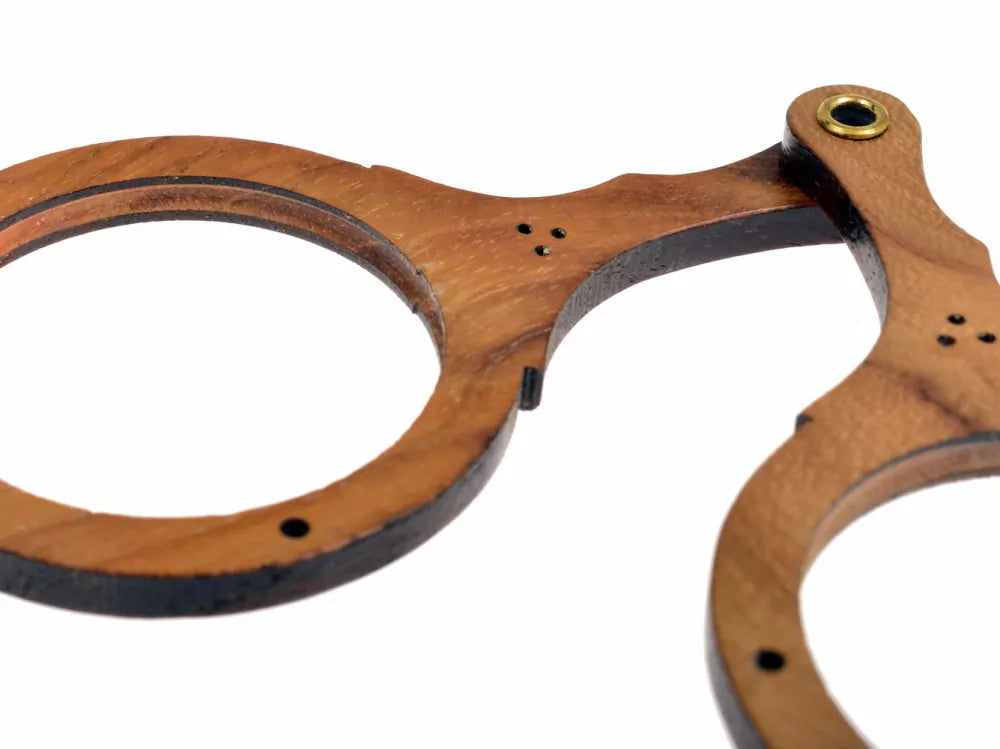 Wooden glasses frame